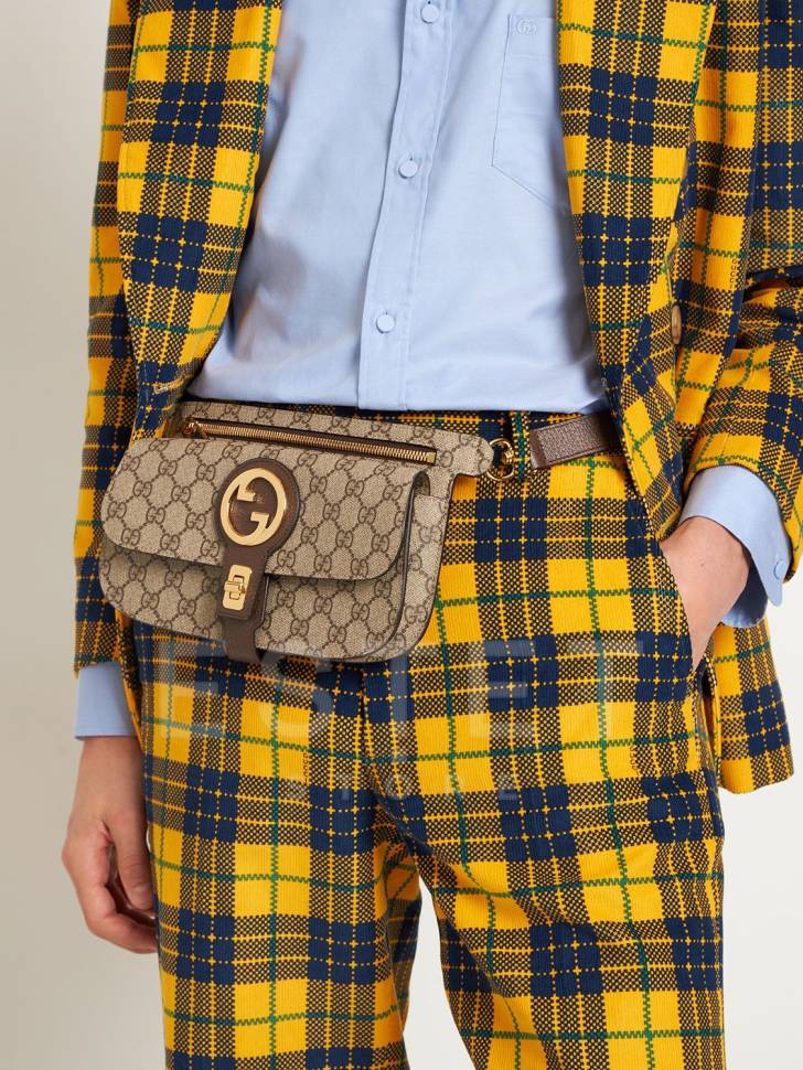 Сумка Gucci Blondie Бежевая