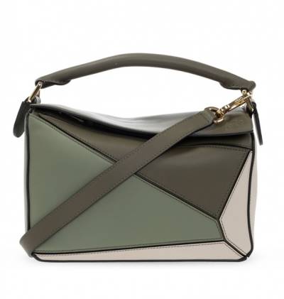 Сумка Loewe Puzzle Зеленая