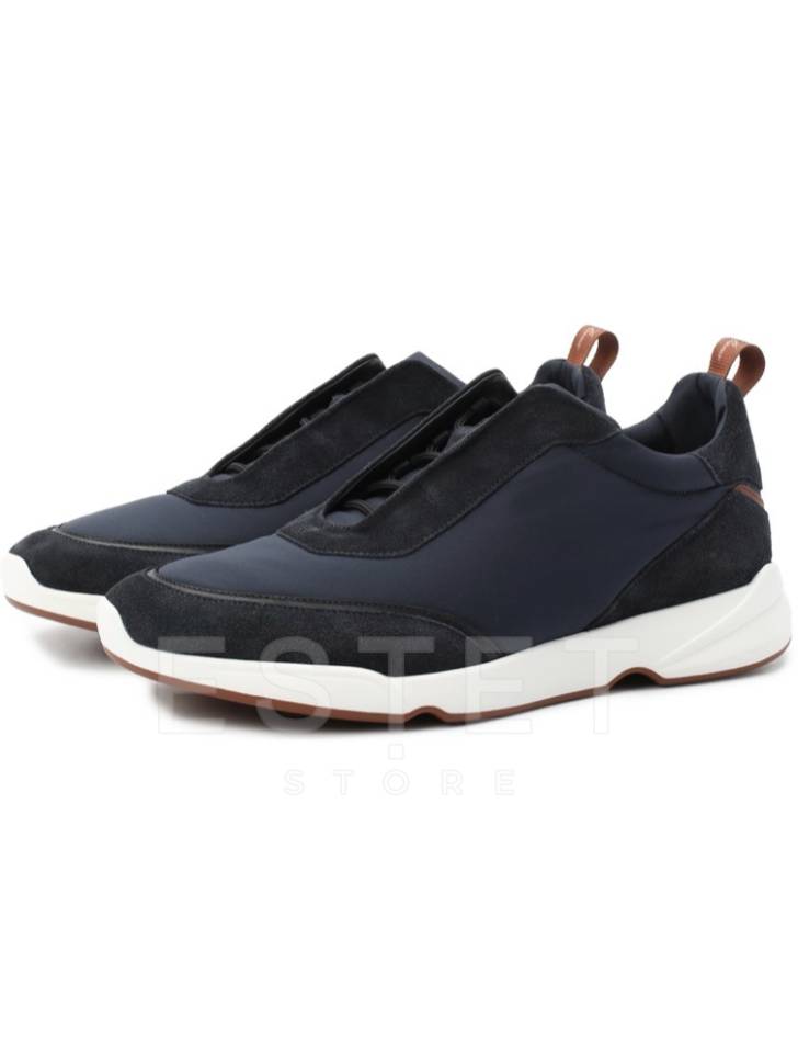 Кроссовки Loro Piana Modular Walk Темно-синие