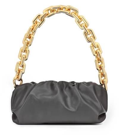 Сумка Bottega Veneta The Chain Pouch Серая