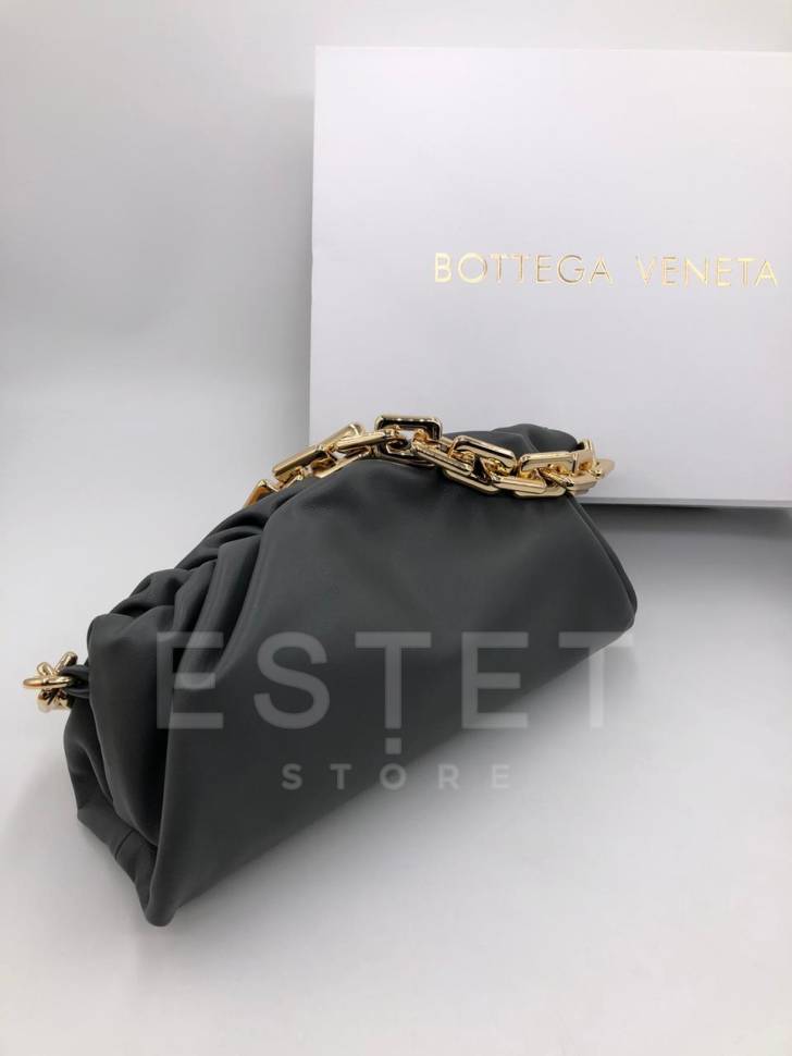 Сумка Bottega Veneta The Chain Pouch Серая