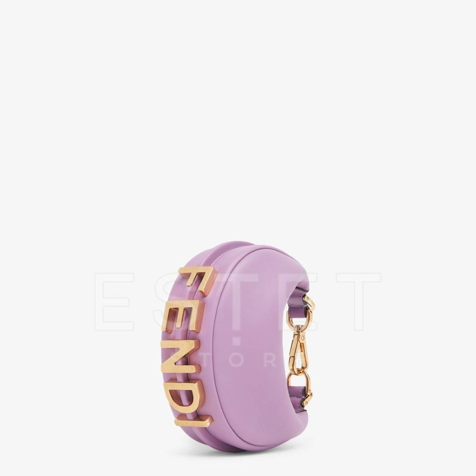 Сумка Fendi Nano Graphy Лиловая