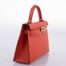 Сумка Hermes Kelly 20 Mini Sellier Красная