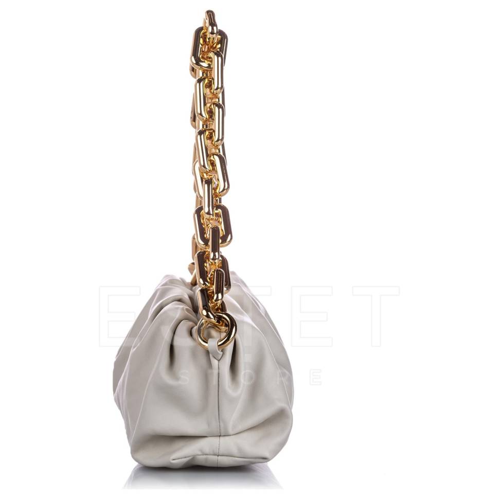Сумка Bottega Veneta The Chain Pouch Серая