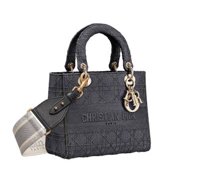 Сумка Dior Lady D-lite Черная