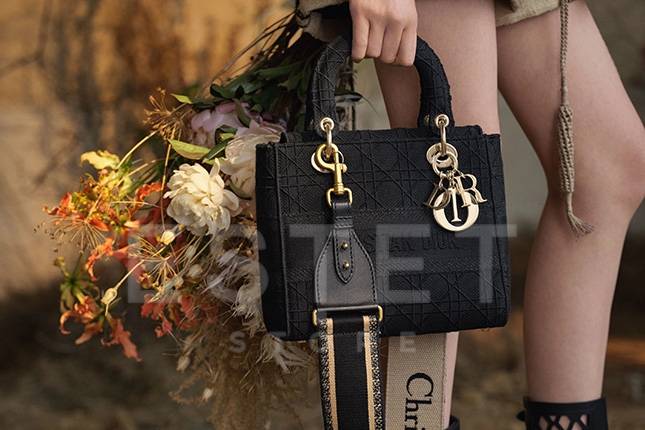 Сумка Dior Lady D-lite Черная