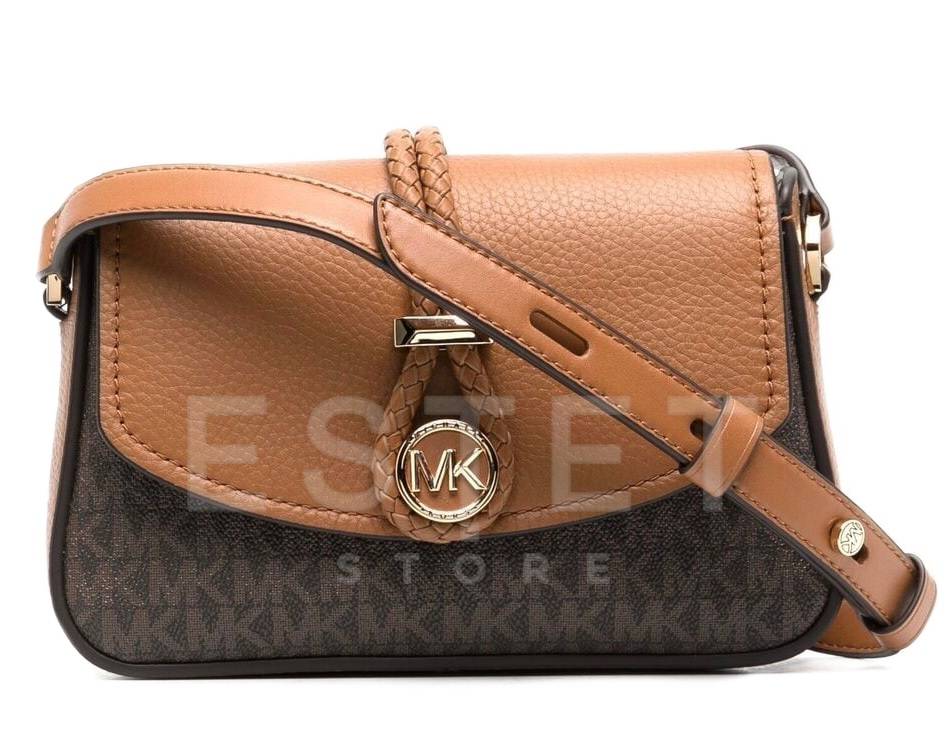Сумка Michael Kors Lea Коричневая