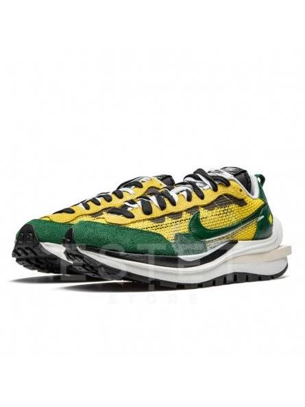Кроссовки Nike Vaporwaffle Sacai Желтые