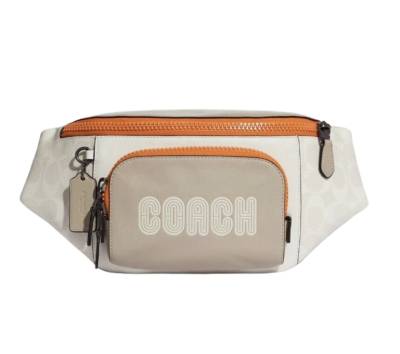 Сумка Coach Colorblock Бежевая