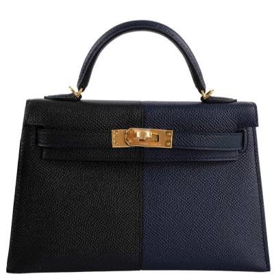 Сумка Hermes Kelly 20 Mini Sellier Черная