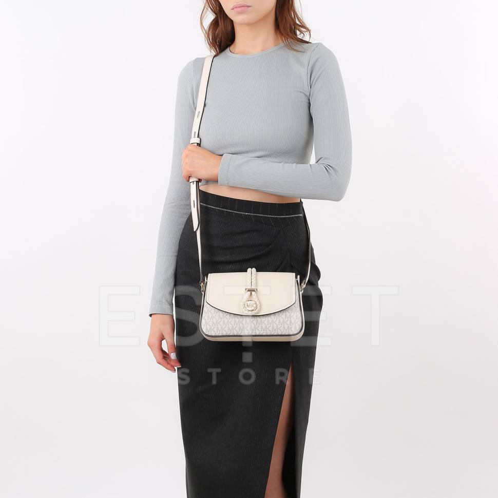 Сумка Michael Kors Lea Белая