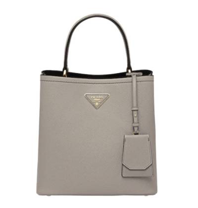 Сумка Prada Panier Светло-серая