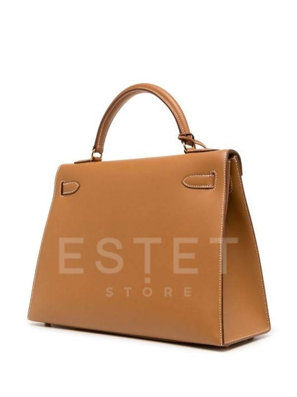 Сумка Hermes Kelly 32 1999 Коричневая