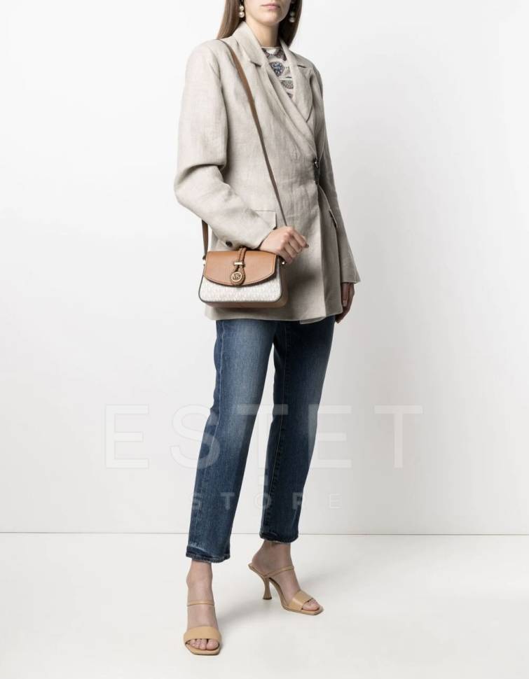 Сумка Michael Kors Lea Белая