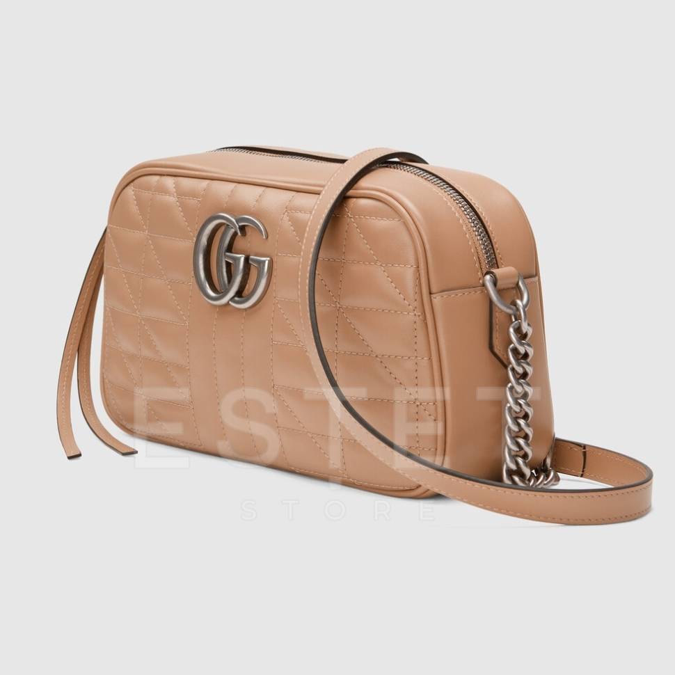 Сумка Gucci Gg Marmont Бежевая