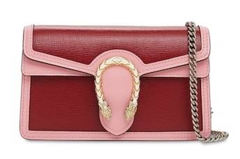 Сумка Gucci Dionysus Super Mini Бордовая