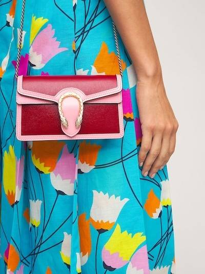 Сумка Gucci Dionysus Super Mini Бордовая