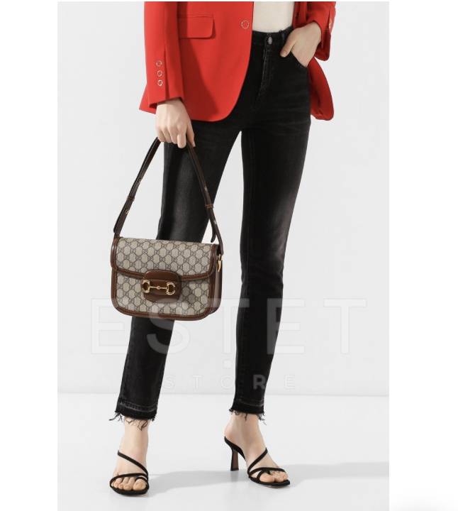 Сумка Gucci Horsebit Коричневая