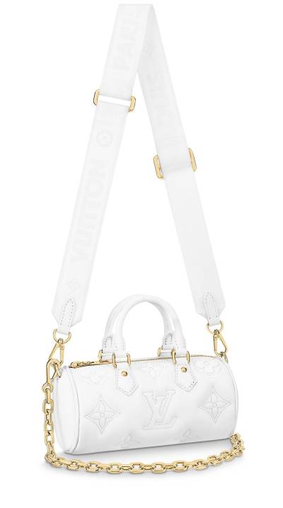 Сумка Louis Vuitton Papillon Bb Белая