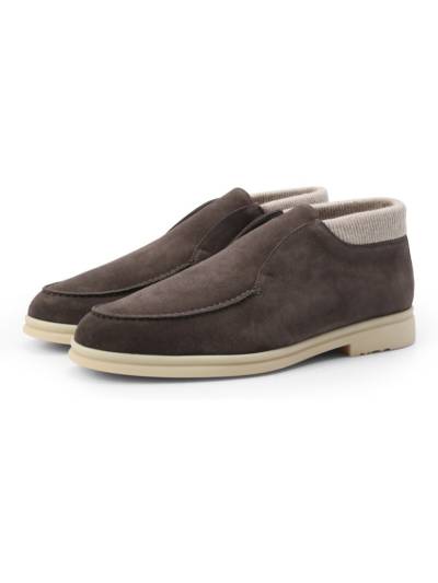 Ботинки Loro Piana Open Wintery Walk Темно-серые