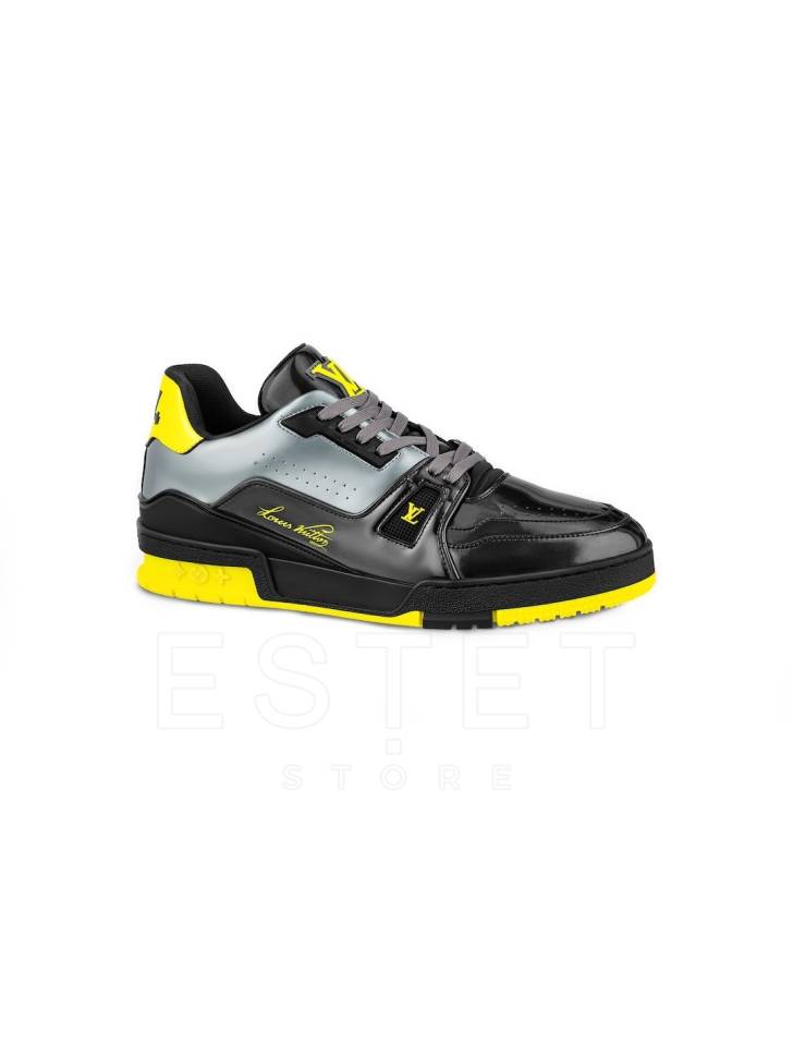 Кроссовки Louis Vuitton Lv Trainer Черные