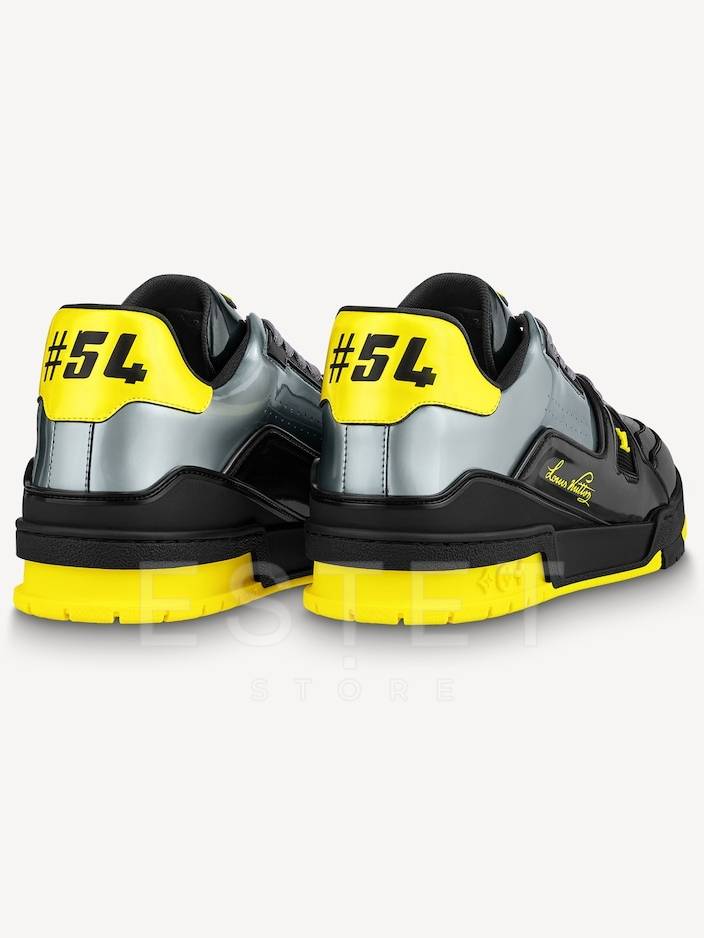 Кроссовки Louis Vuitton Lv Trainer Черные
