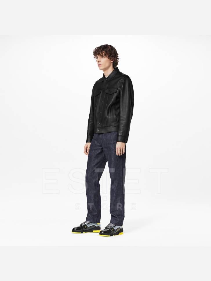 Кроссовки Louis Vuitton Lv Trainer Черные