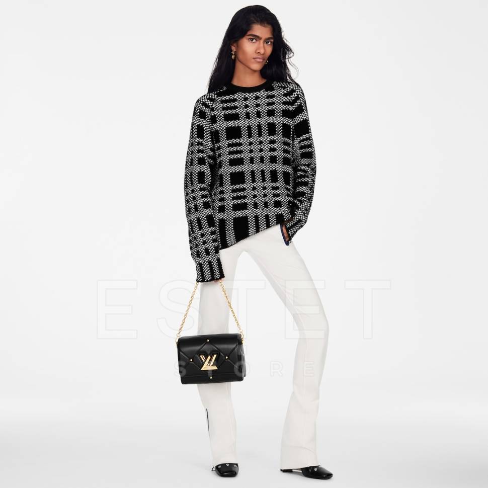 Сумка Louis Vuitton Twist Mm Черная