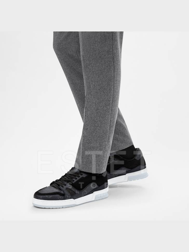 Кроссовки Louis Vuitton Lv Trainer Черные