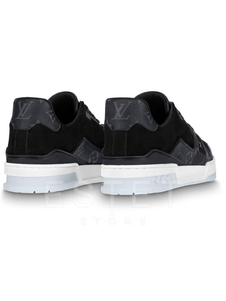 Кроссовки Louis Vuitton Lv Trainer Черные