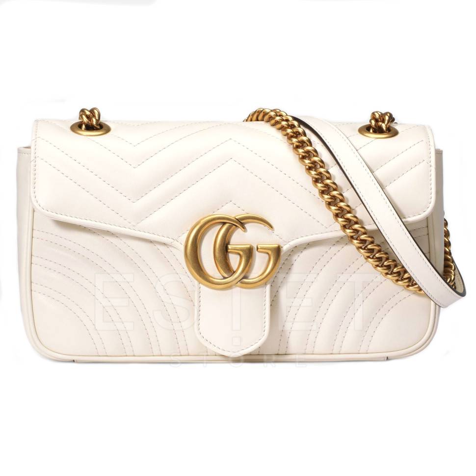 Сумка Gucci Gg Marmont Бежевая