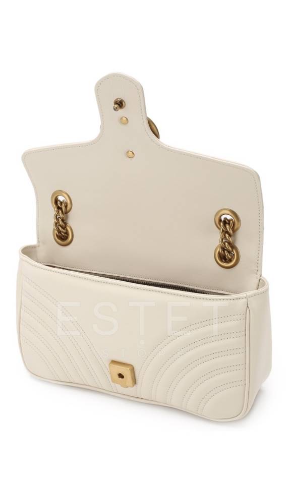Сумка Gucci Gg Marmont Бежевая