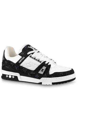 Кроссовки Louis Vuitton Lv Trainer Черные
