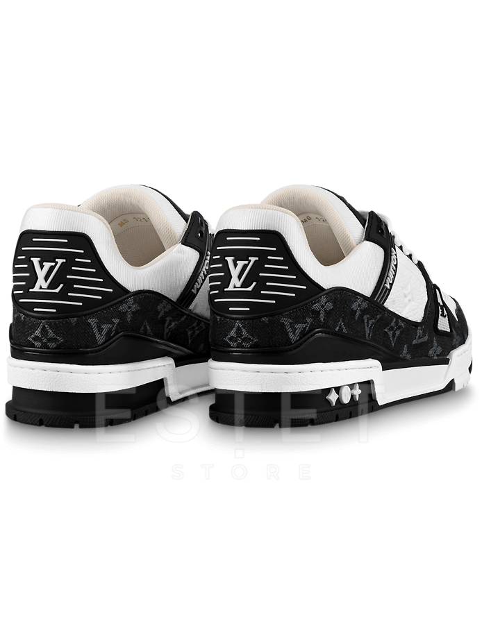 Кроссовки Louis Vuitton Lv Trainer Черные