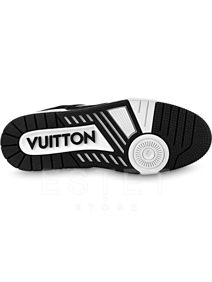 Кроссовки Louis Vuitton Lv Trainer Черные