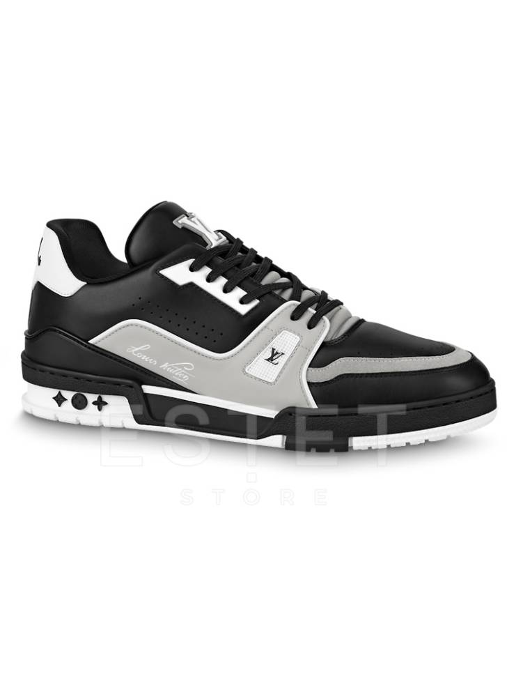 Кроссовки Louis Vuitton Lv Trainer Черные