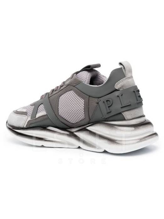 Кроссовки Philipp Plein Hexagon Серые