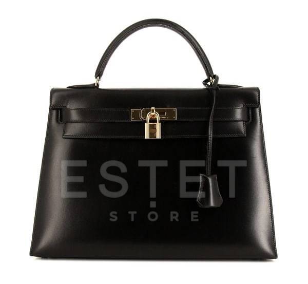 Сумка Hermes Kelly 32 Черная