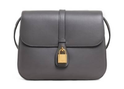 Сумка Celine Medium Tabou Темно-серая