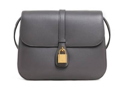 Сумка Celine Medium Tabou Темно-серая