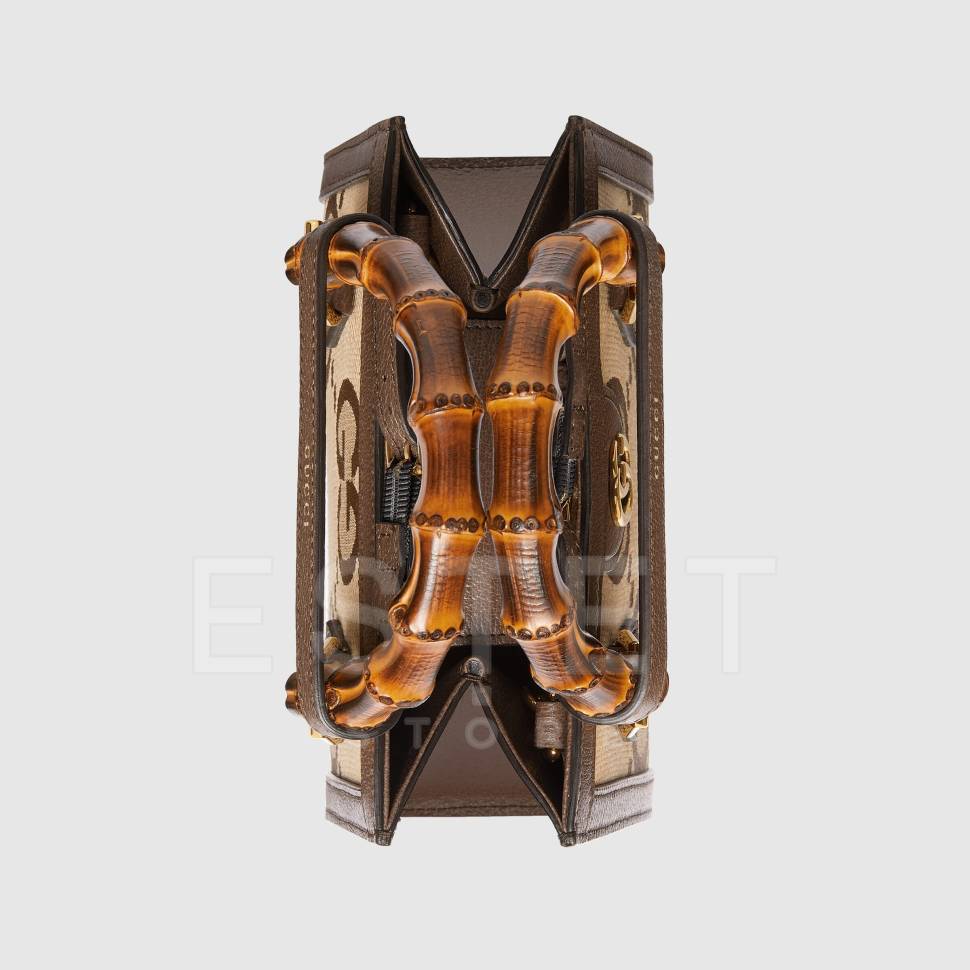 Сумка Gucci Diana Jumbo Gg Коричневая
