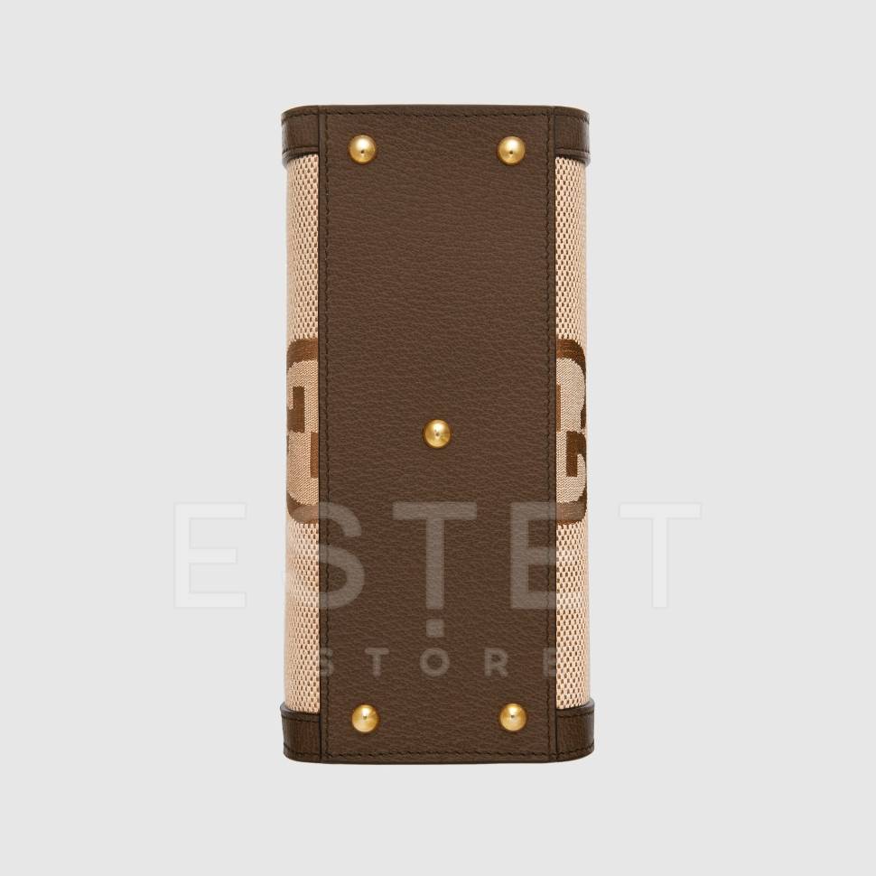 Сумка Gucci Diana Jumbo Gg Коричневая