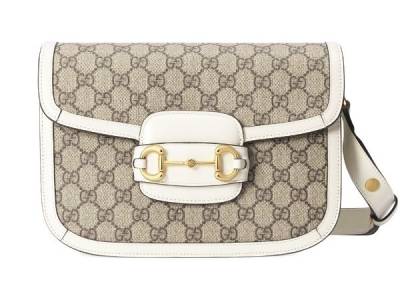 Сумка Gucci Horsebit Белая