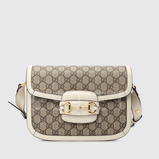 Сумка Gucci Horsebit Белая