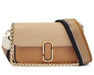 Сумка Marc Jacobs J Marc Коричнево-бежевая