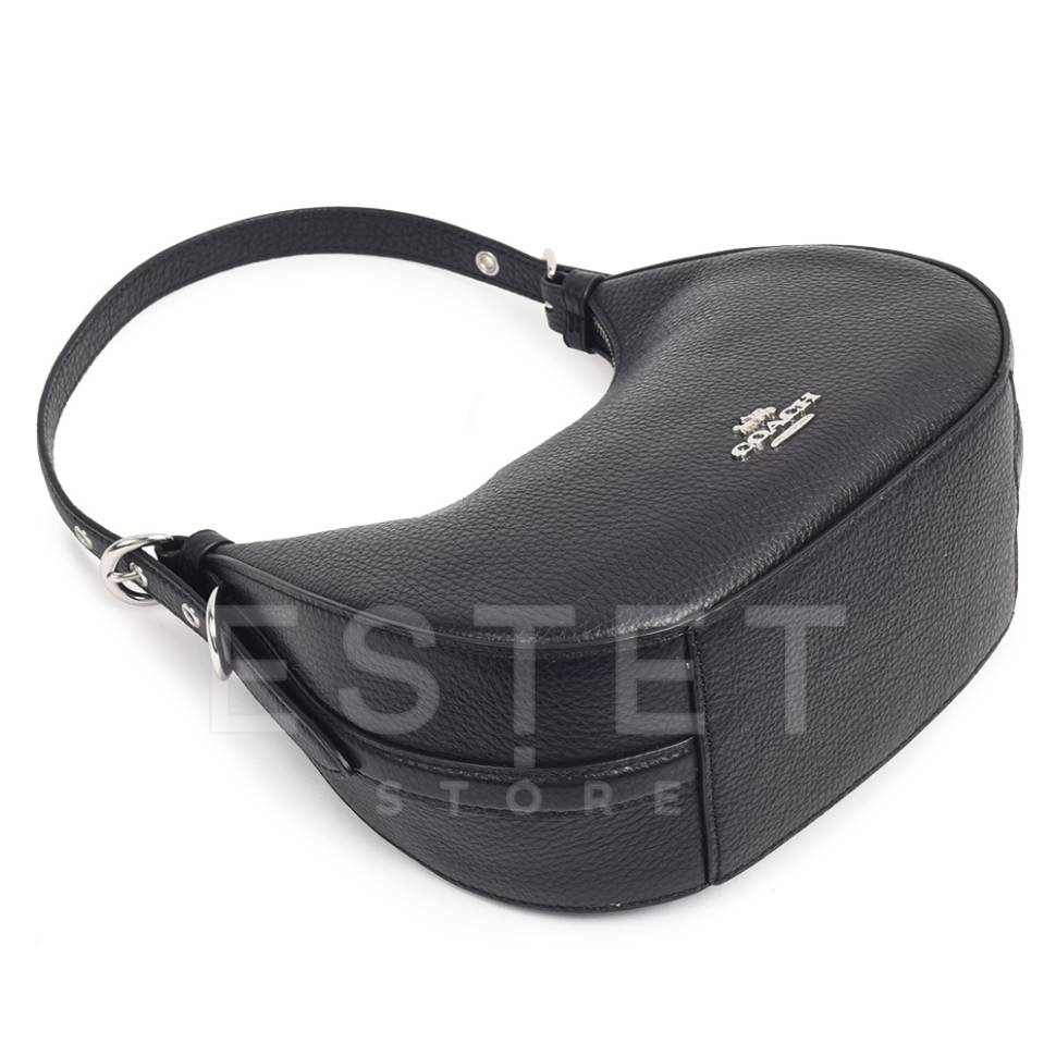 Сумка Coach Kleo Carrier Logo Черная