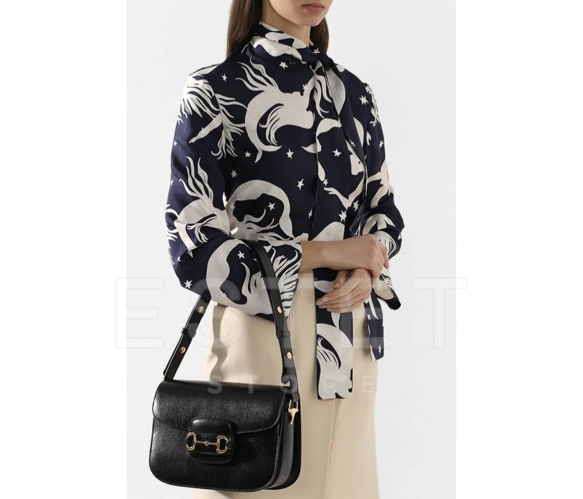 Сумка Gucci Horsebit Черная