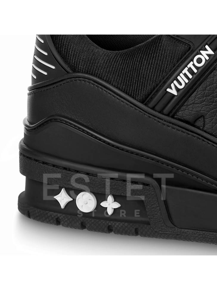 Кроссовки Louis Vuitton Lv Trainer Черные