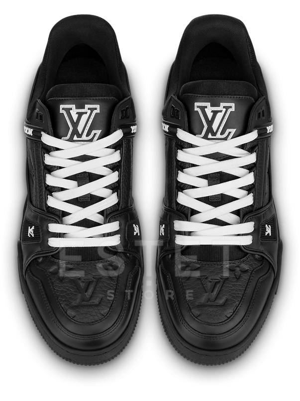 Кроссовки Louis Vuitton Lv Trainer Черные