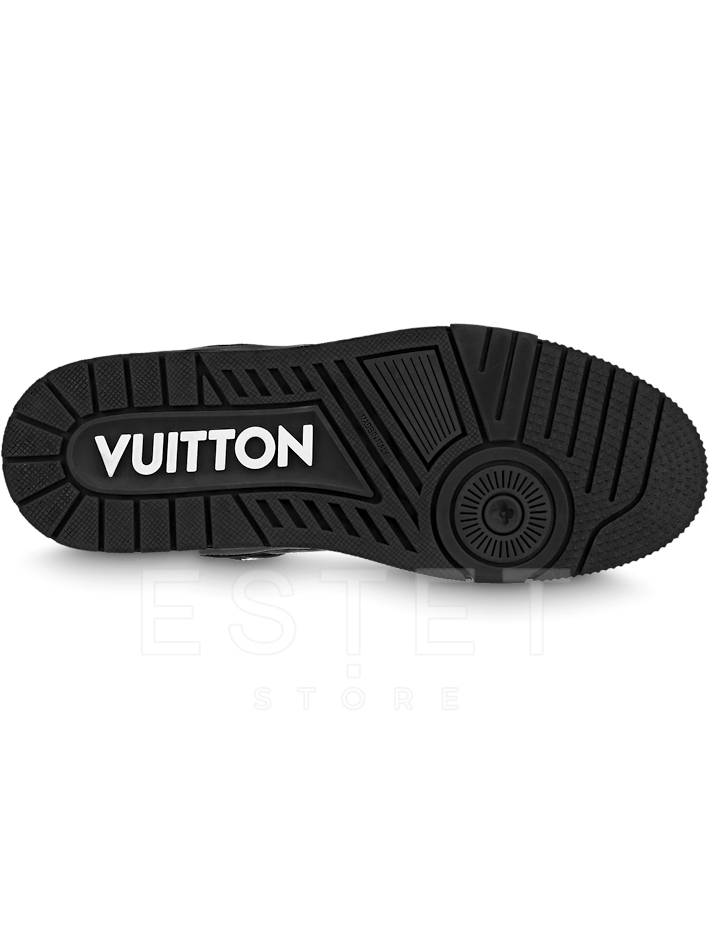 Кроссовки Louis Vuitton Lv Trainer Черные